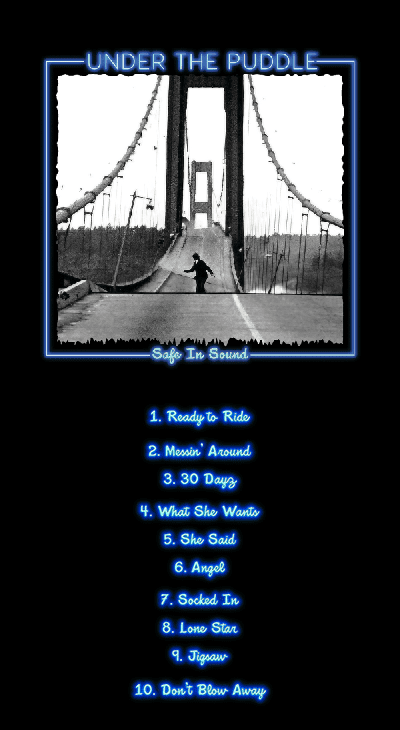Under the puddle "Safe In Sound" LP Download & Stream
